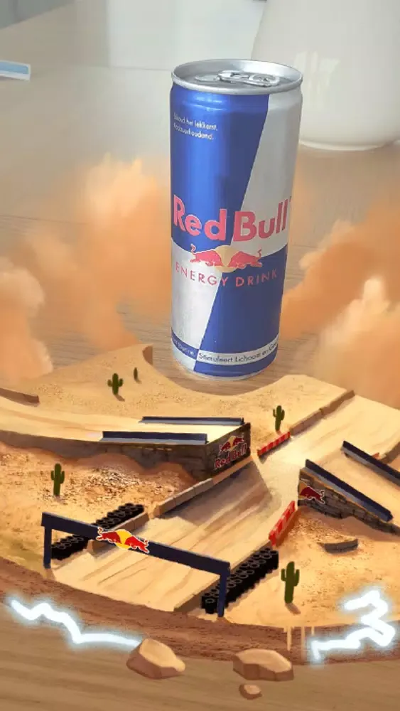 Red Bull AR Screenshots